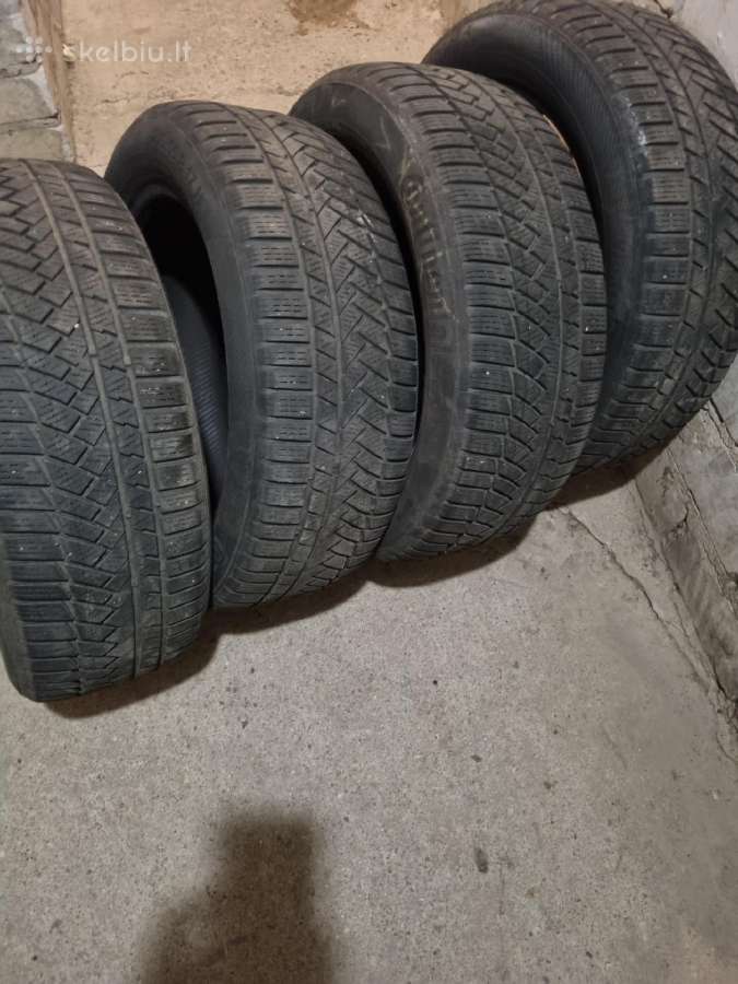 Geras žiemines Continental 215/55 R17 padangas - nuotraukos Nr. 3