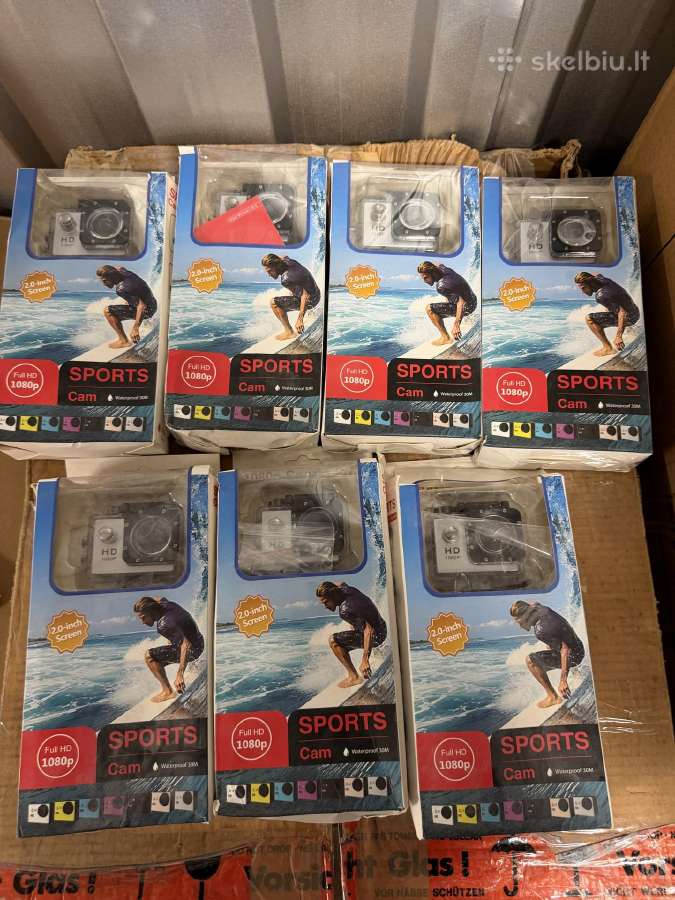 Veiksmo kamera Sports Cam Full HD 1080p – atspari - nuotraukos Nr. 9