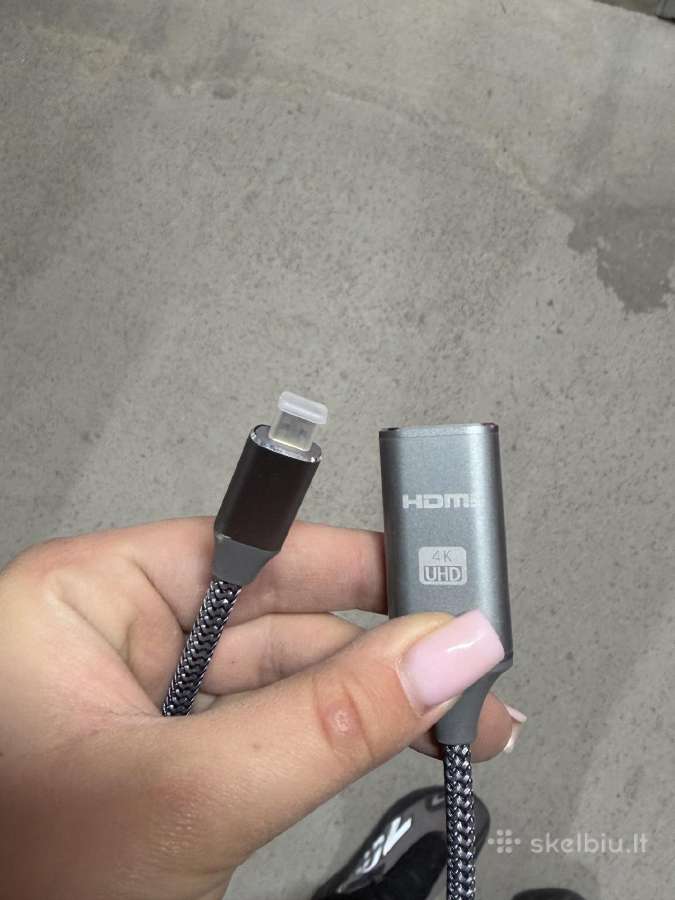 Micro Usb į Hdmi 4k Uhd adapteris - nuotraukos Nr. 2