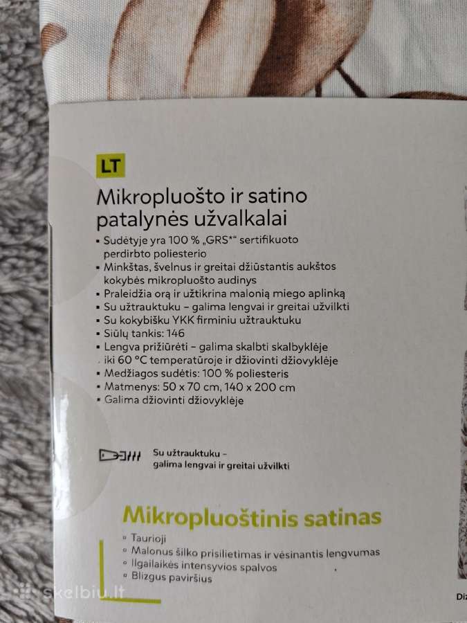 Patalynės užvalkalai - nuotraukos Nr. 4