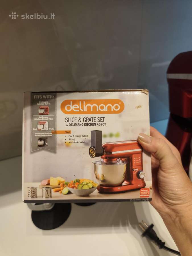Delimano maišytuvas + daržovių pjaustyklė - nuotraukos Nr. 9