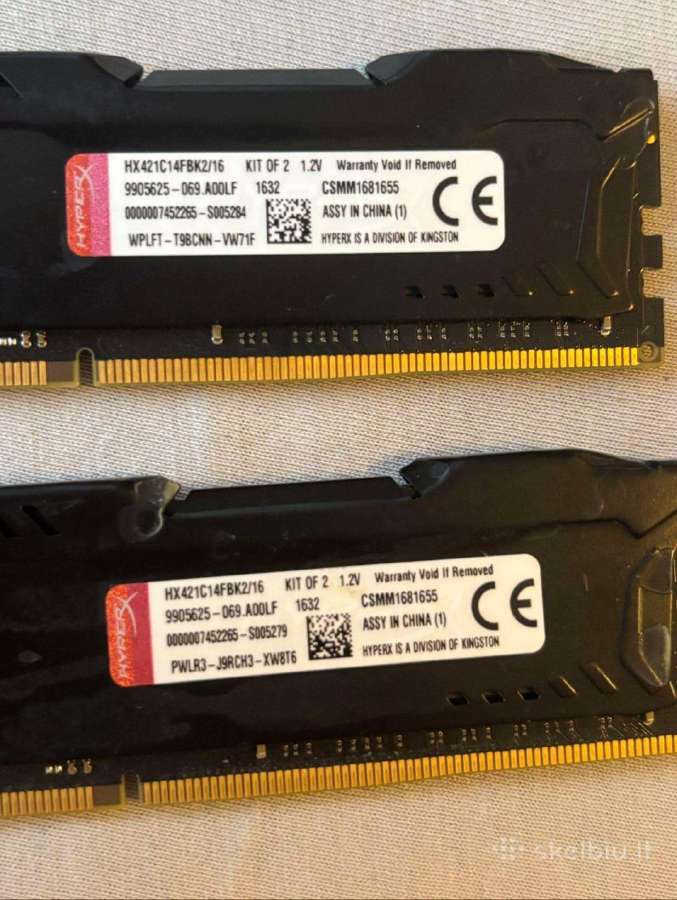 RAM 2x8 - nuotraukos Nr. 2