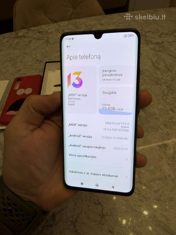 Xiaomi Mi Note 10 lite, 8/128gb - nuotraukos Nr. 4