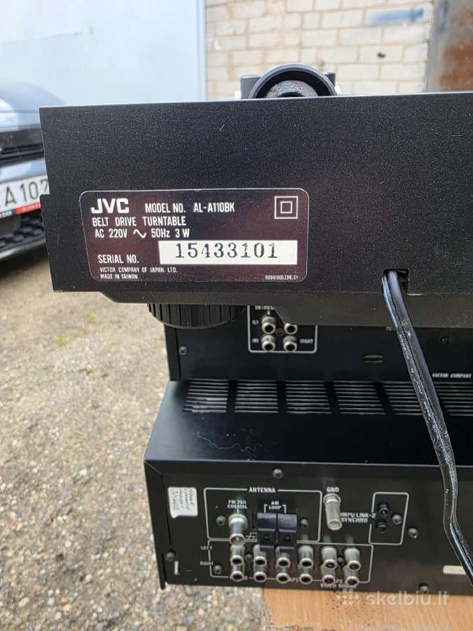 JVC muzikinis centras - nuotraukos Nr. 5