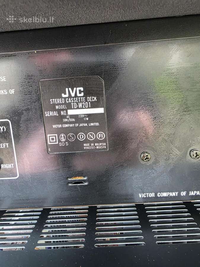 JVC muzikinis centras - nuotraukos Nr. 6
