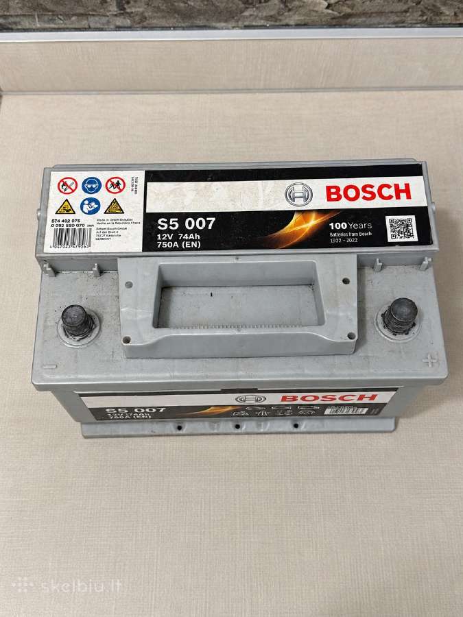 Tvarkingi Bosch S5 akumuliatoriai - nuotraukos Nr. 2