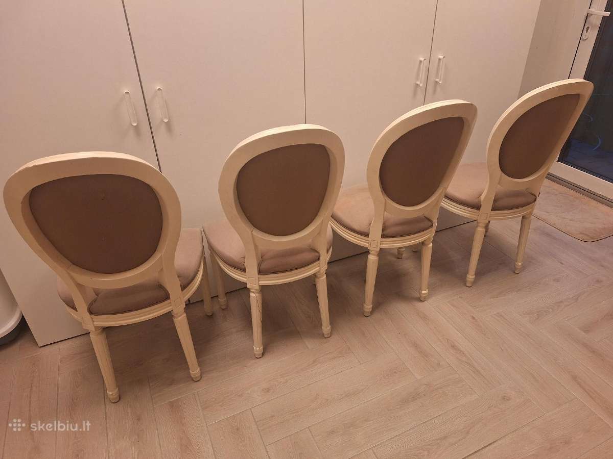 4 klasikinės kėdės - nuotraukos Nr. 3