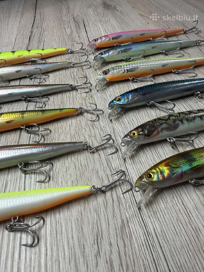 Savage Gear 3D Smelt Twitch N Roll vobleriai - nuotraukos Nr. 4
