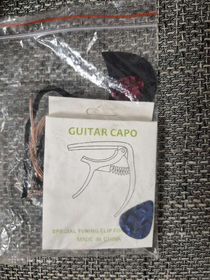Elektrinės akustinės gitaros rinkinys Aiersi Sg040 - nuotraukos Nr. 2