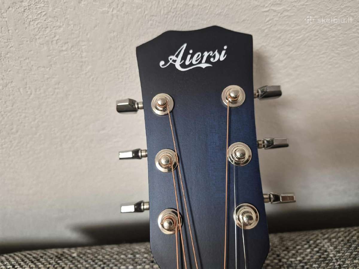Elektrinės akustinės gitaros rinkinys Aiersi Sg040 - nuotraukos Nr. 5