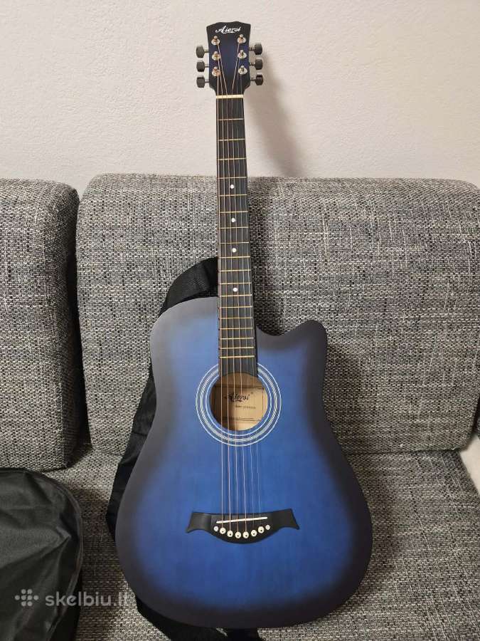 Elektrinės akustinės gitaros rinkinys Aiersi Sg040 - nuotraukos Nr. 6