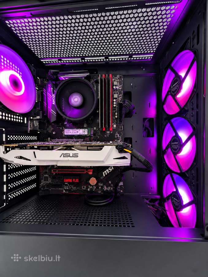 Žaidimų Pc Ryzen 5 16gb SSD+1tb Gtx 1070 8gb - nuotraukos Nr. 7