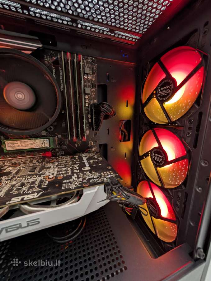 Žaidimų Pc Ryzen 5 16gb SSD+1tb Gtx 1070 8gb - nuotraukos Nr. 8