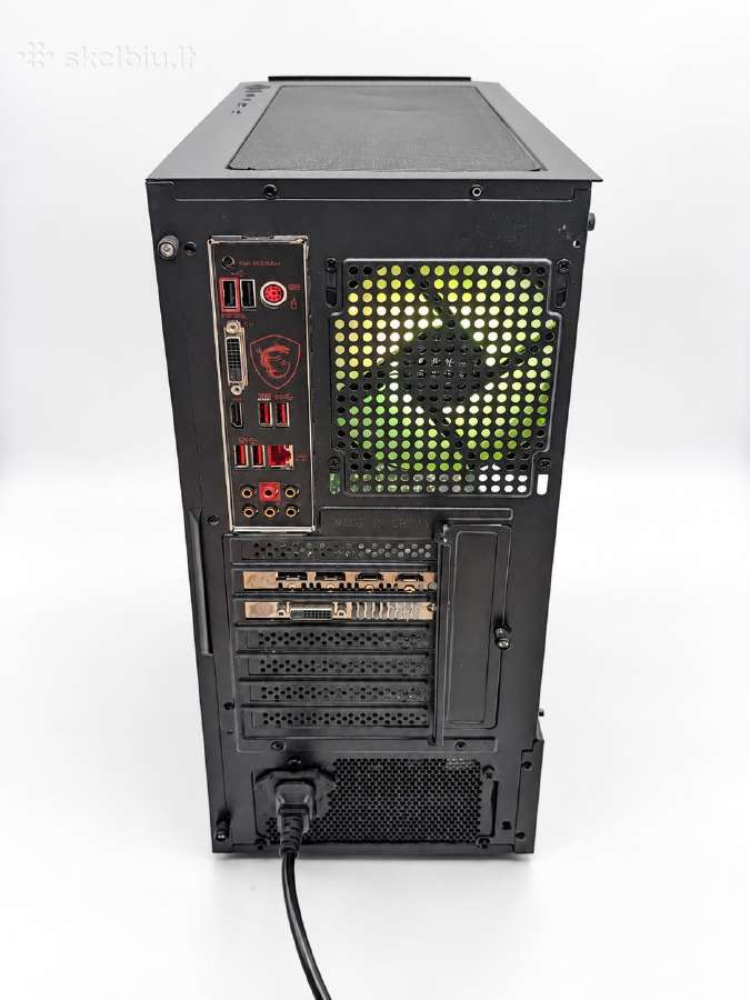 Žaidimų Pc Ryzen 5 16gb SSD+1tb Gtx 1070 8gb - nuotraukos Nr. 12