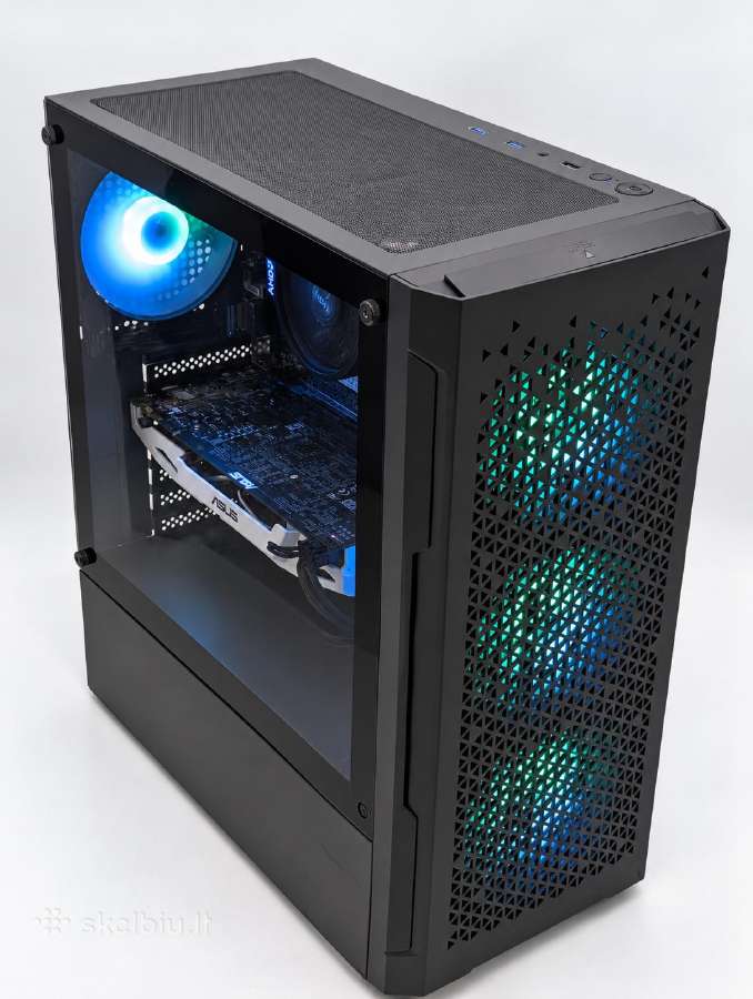 Žaidimų Pc Ryzen 5 16gb SSD+1tb Gtx 1070 8gb - nuotraukos Nr. 6