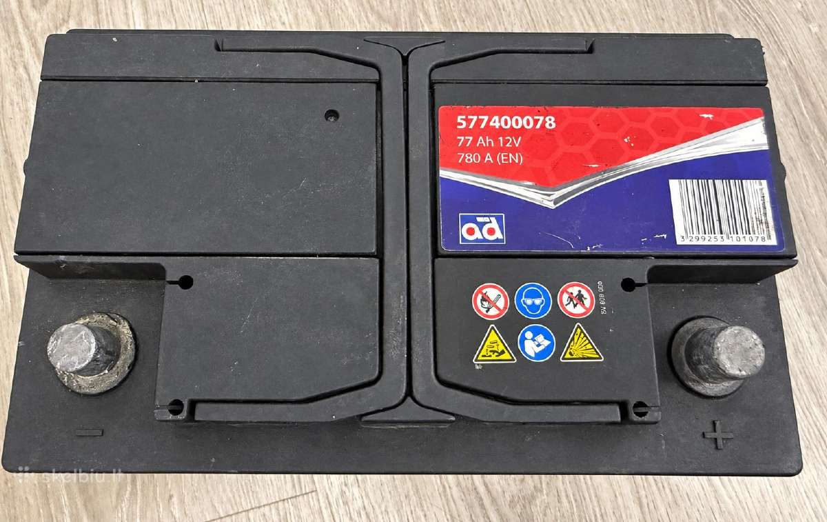 Ad akumuliatorius 77 Ah 780 A - nuotraukos Nr. 3