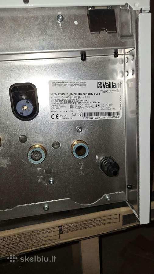 Katilas dujinis Vaillant ecotec Pure Vuw236/7-2 - nuotraukos Nr. 3