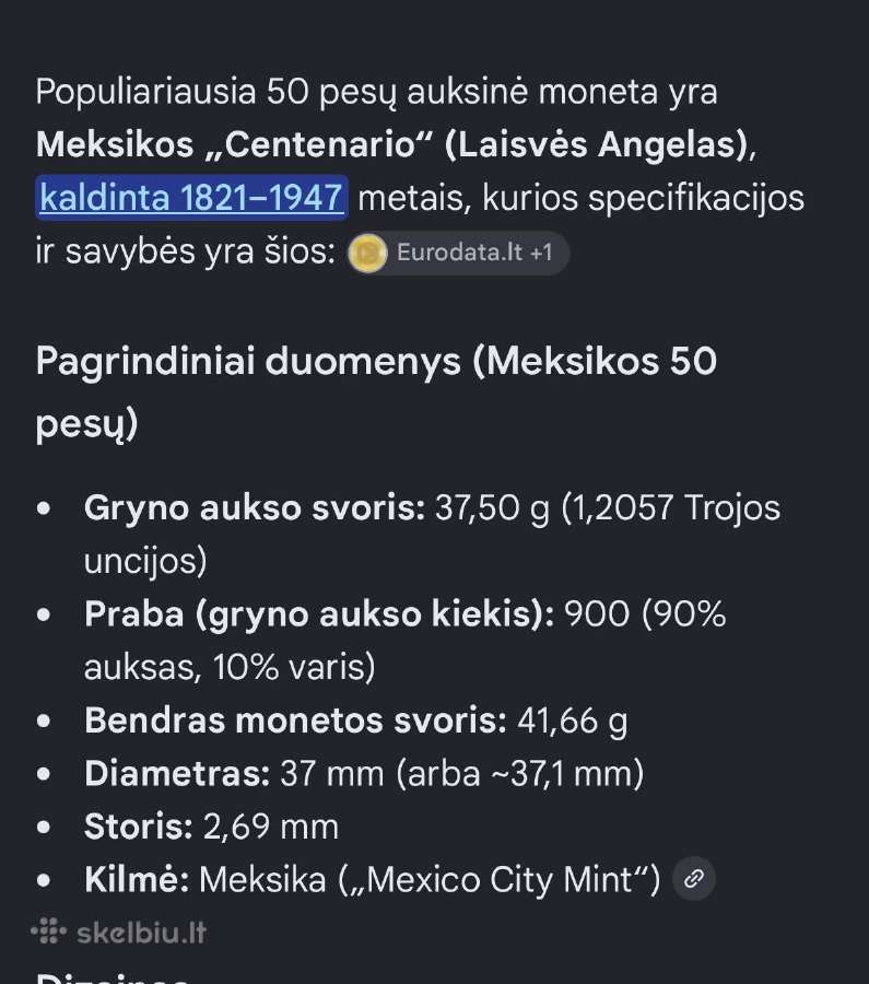 Auksinė moneta - nuotraukos Nr. 5