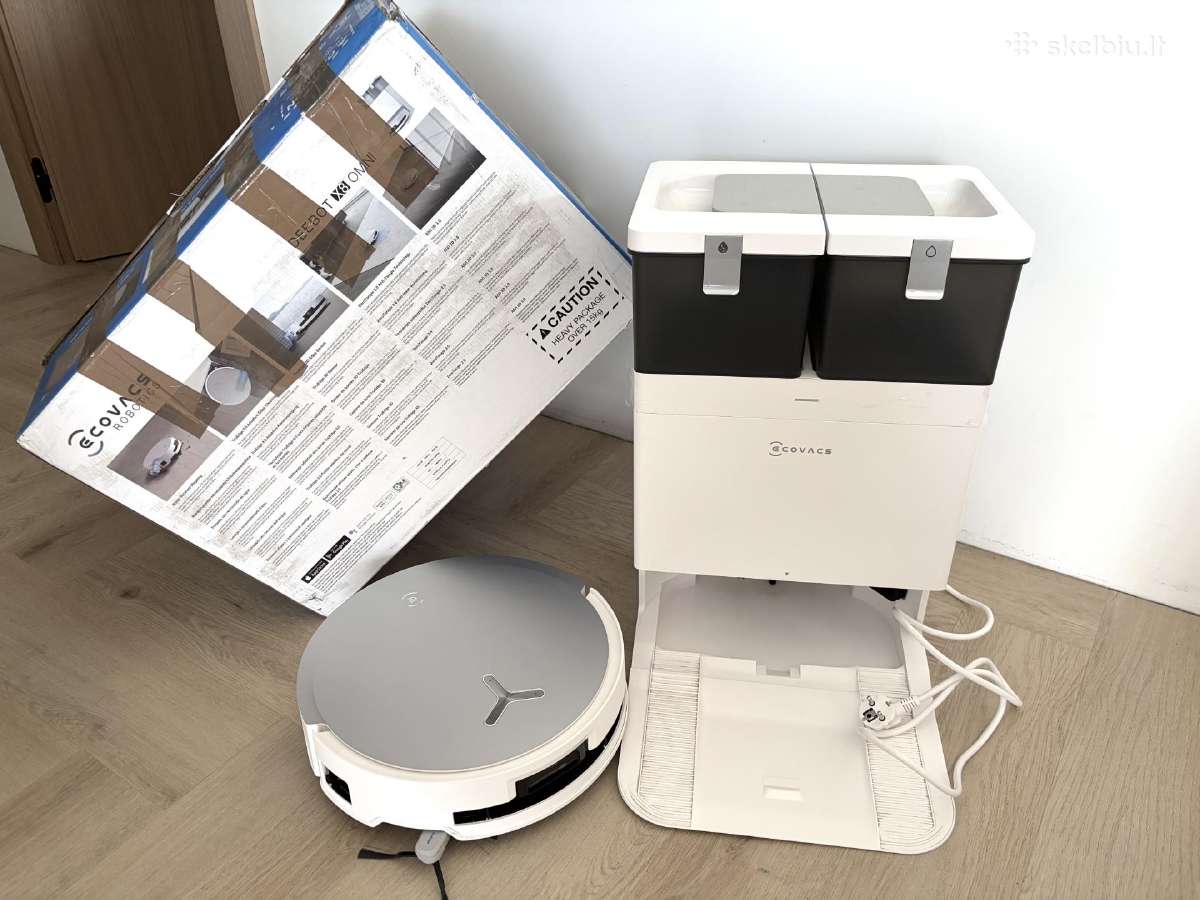 Ecovacs Deebot X8 Omni robotas su Omni stotele - nuotraukos Nr. 4
