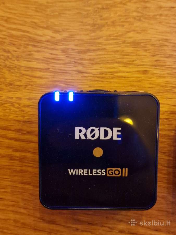 Rode Wireless Go II – 2 siųstuvai + imtuvas - nuotraukos Nr. 5