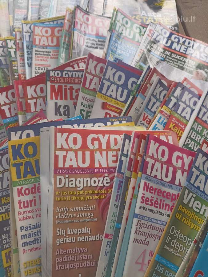 Žurnalai Ko gydytojai tau nepasako 95 vnt - nuotraukos Nr. 3