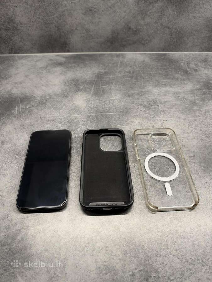 Parduodamas iPhone 15 Pro 128 GB pilnas komplektas - nuotraukos Nr. 3