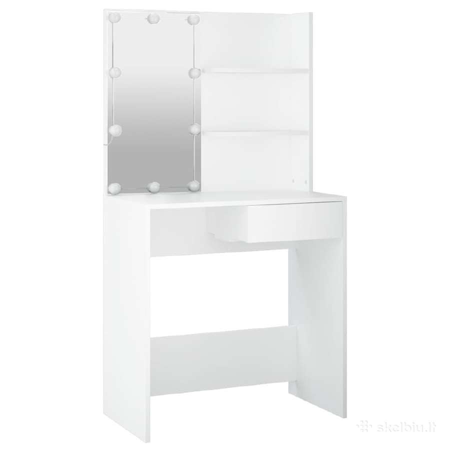 Kosmetinis staliukas su LED vidaxl(808801) - nuotraukos Nr. 2