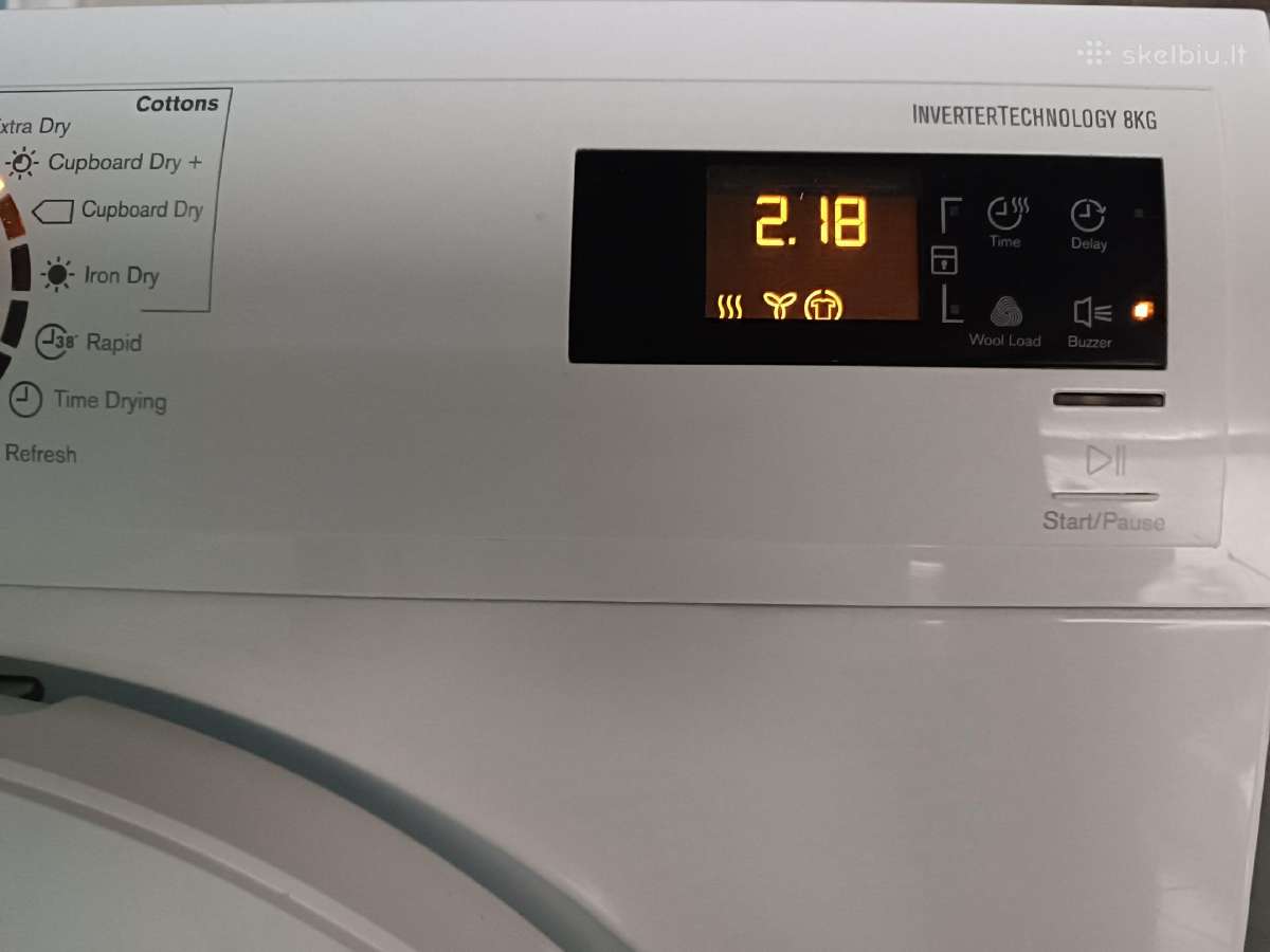 Džiovyklė Electrolux - nuotraukos Nr. 3