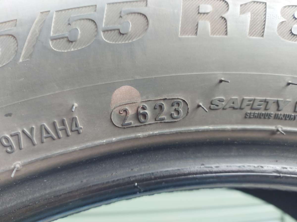Vasarinės Kumho 215/55 R18 padangos 4 vnt. - nuotraukos Nr. 6