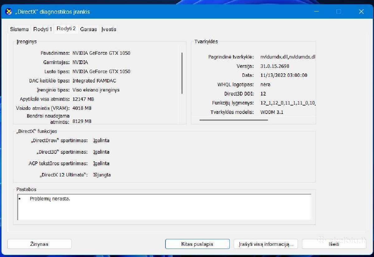 Lenovo Legion su i5 / 16 GB / SSD / Gtx - nuotraukos Nr. 5