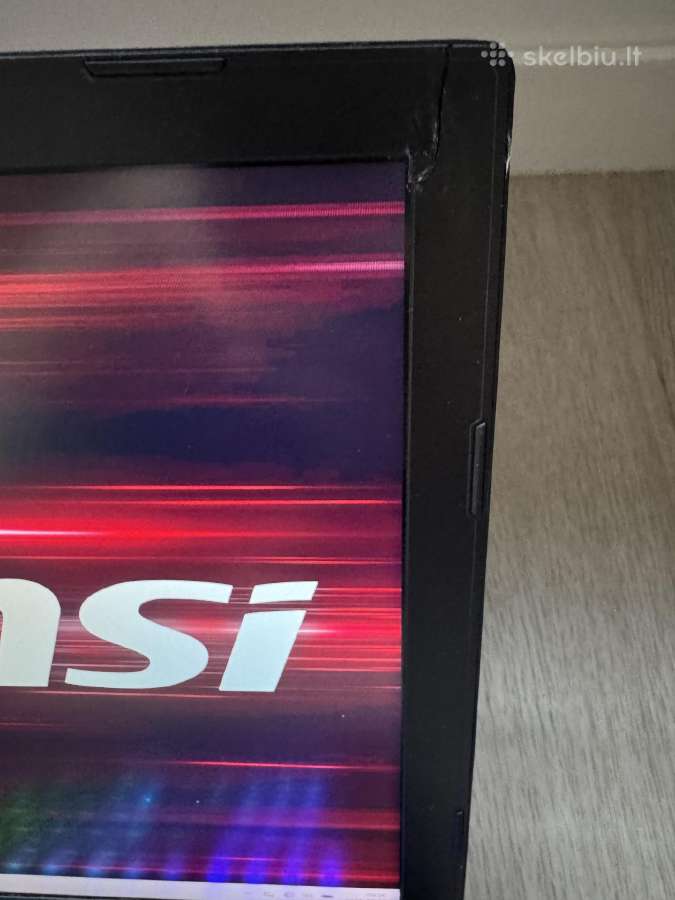 Msi Ge73 17c5 i7, Gtx1070 8gb, 16gb RAM - nuotraukos Nr. 5