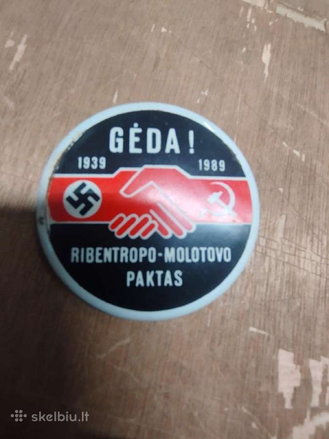 1989 m. Istorinis Atgimimo ženklas - nuotraukos Nr. 3
