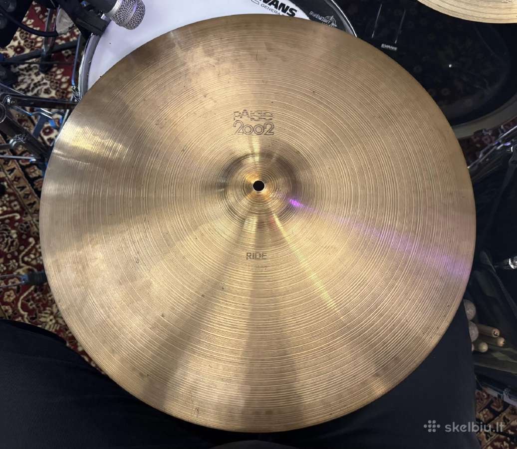 Zildjian, Paiste, Istanbul agop būgnų lėkštės - nuotraukos Nr. 2