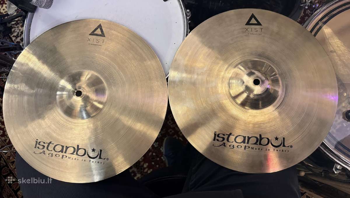 Zildjian, Paiste, Istanbul agop būgnų lėkštės - nuotraukos Nr. 3