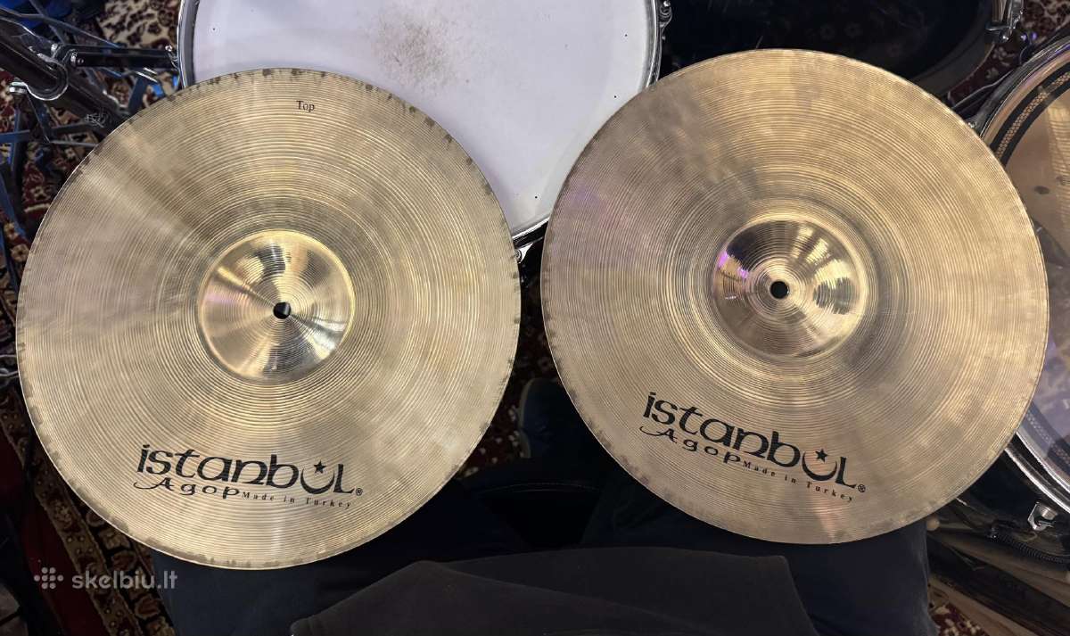 Zildjian, Paiste, Istanbul agop būgnų lėkštės - nuotraukos Nr. 4