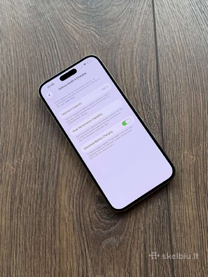 Apple iPhone 14 Pro Max 256gb Deep Purple BH:100% - nuotraukos Nr. 5
