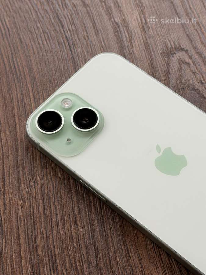 Apple iPhone 15 256gb Green - nuotraukos Nr. 2