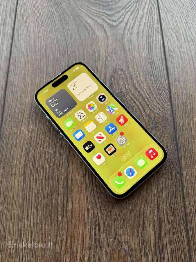Apple iPhone 15 256gb Green - nuotraukos Nr. 4
