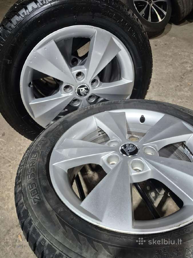 Škoda r16 diskai su zieminem padangom - nuotraukos Nr. 10