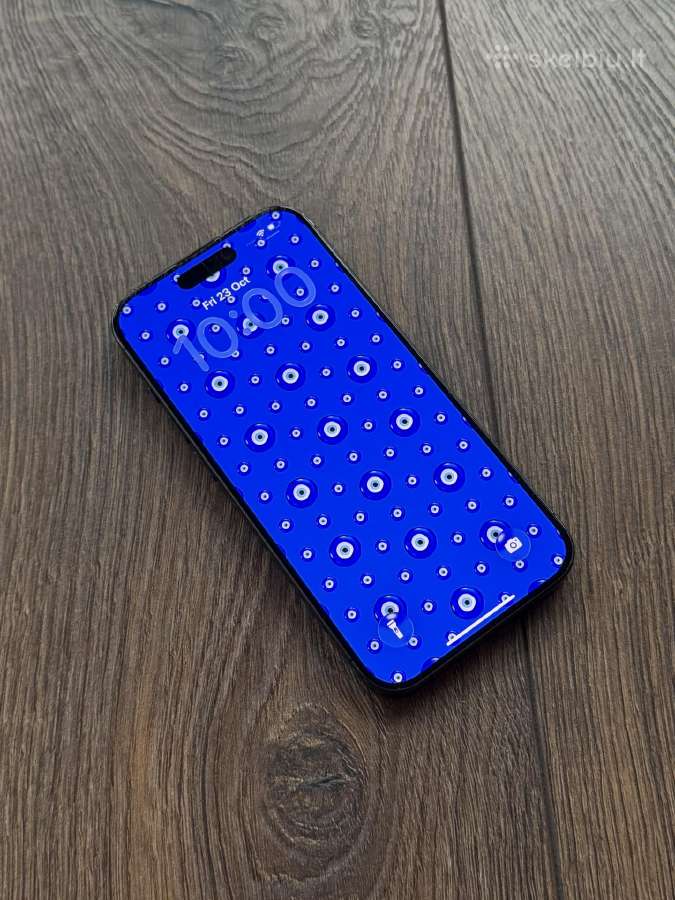 Apple iPhone 15 Pro 128gb Blue Titanium BH:100% - nuotraukos Nr. 3