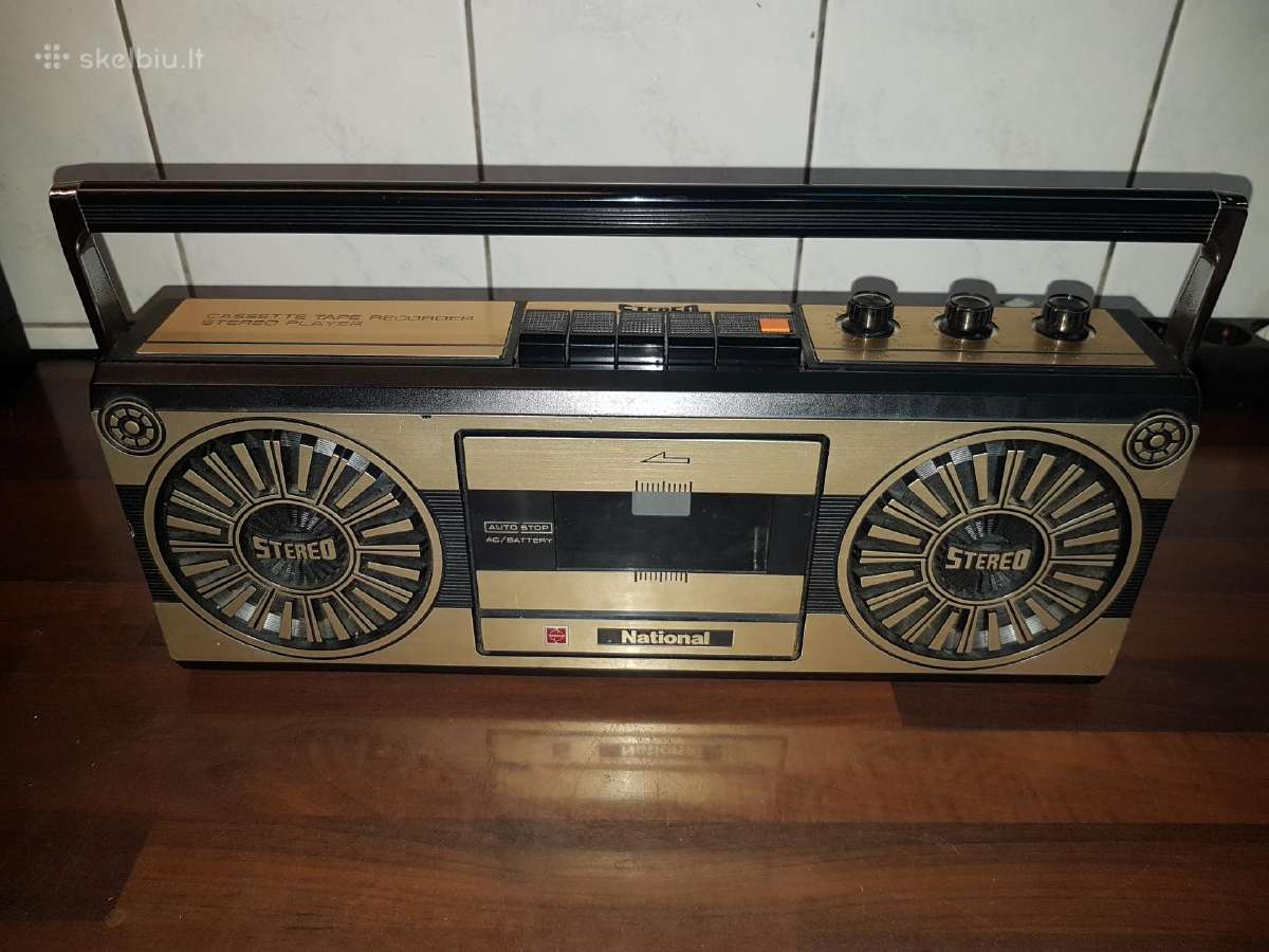National Panasonic rq 2165 1980 m magnetofonas - nuotraukos Nr. 2