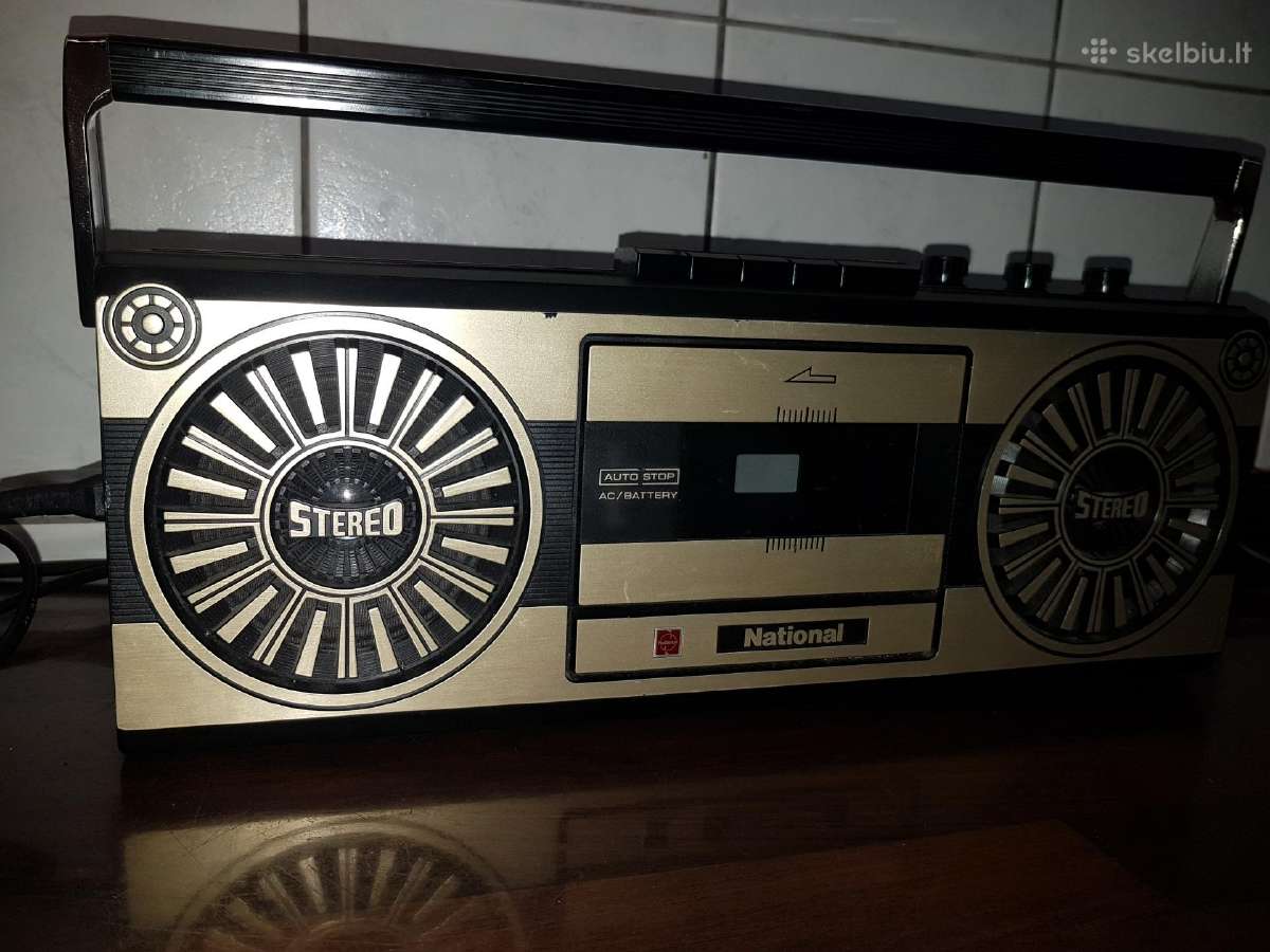 National Panasonic rq 2165 1980 m magnetofonas - nuotraukos Nr. 9