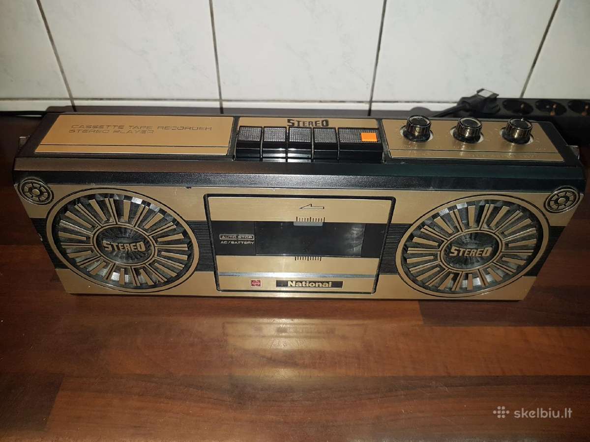 National Panasonic rq 2165 1980 m magnetofonas - nuotraukos Nr. 14