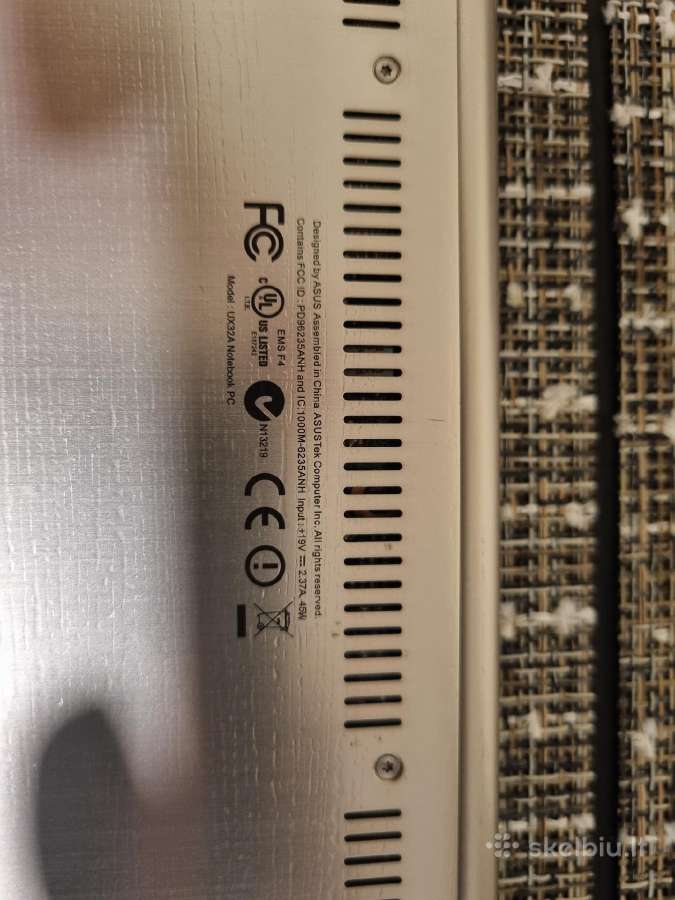Asus zenbook ux32a - nuotraukos Nr. 7