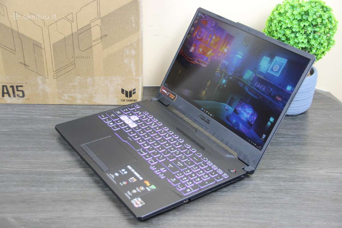 Asus Tuf Gaming 2024 m. R5 7535hs ddr5 16gb Rtx - nuotraukos Nr. 4