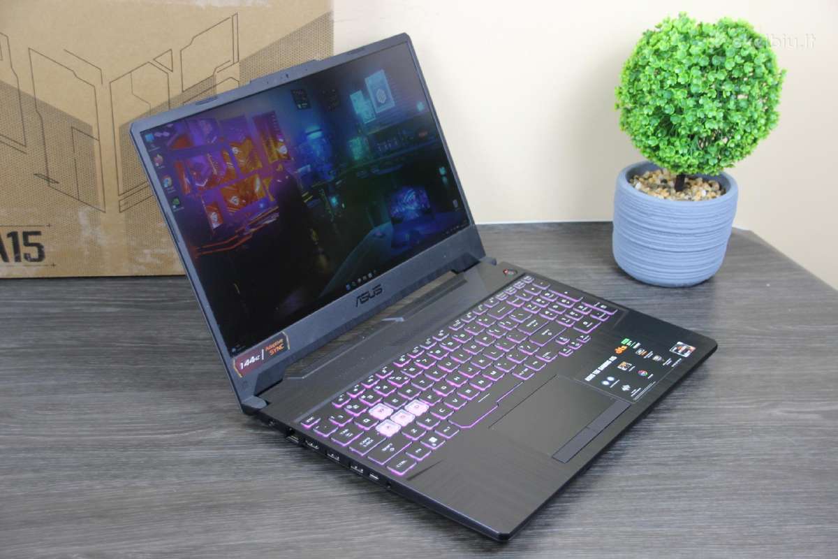 Asus Tuf Gaming 2024 m. R5 7535hs ddr5 16gb Rtx - nuotraukos Nr. 6