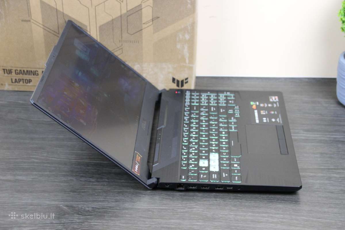 Asus Tuf Gaming 2024 m. R5 7535hs ddr5 16gb Rtx - nuotraukos Nr. 10