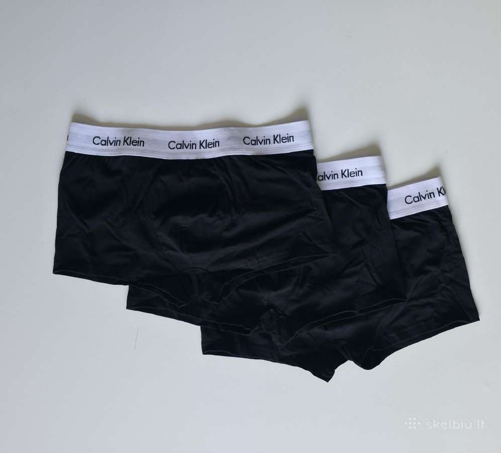 Calvin Klein vyriški bokseriai 3 vnt. – S dydis - nuotraukos Nr. 2