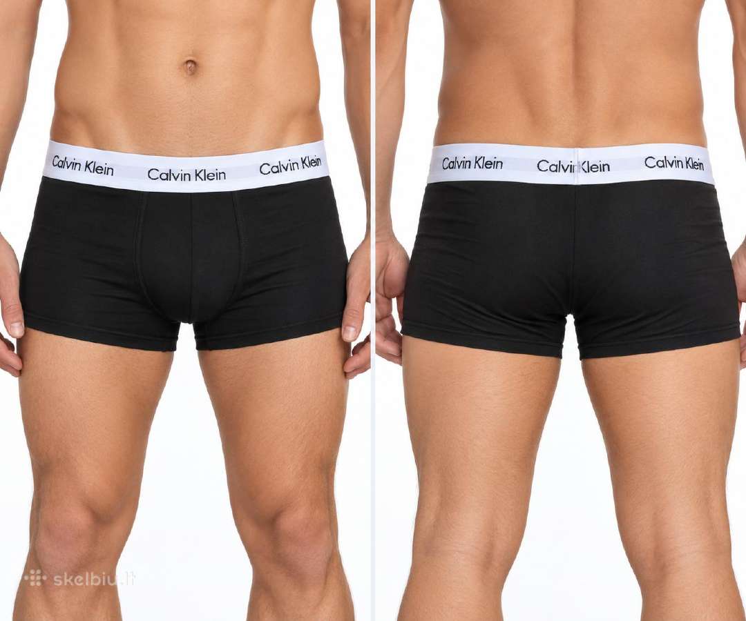 Calvin Klein vyriški bokseriai 3 vnt. – S dydis - nuotraukos Nr. 3