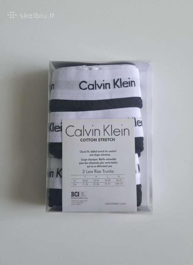 Calvin Klein vyriški bokseriai 3 vnt. – S dydis - nuotraukos Nr. 4